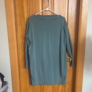 LULULEMON Teal Long Sleeve Dress